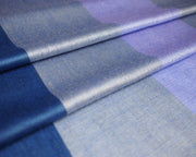 twilight colours silk wool scarf close up