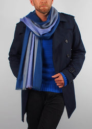 twilight colours wool scarf man